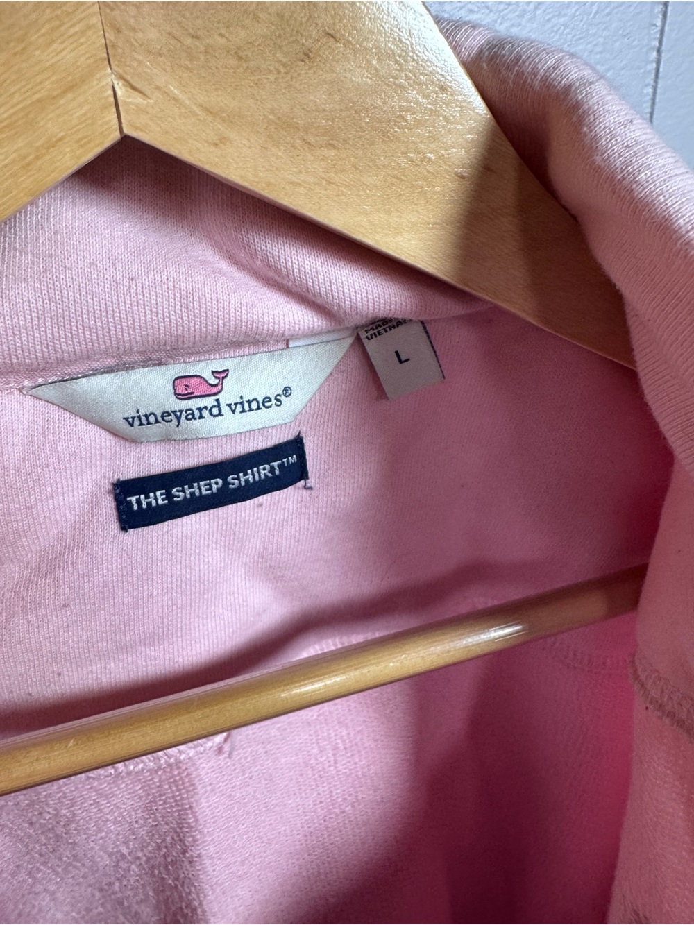 Vineyard Vines Pink The Shep Shirt Crewneck Sweatshirt